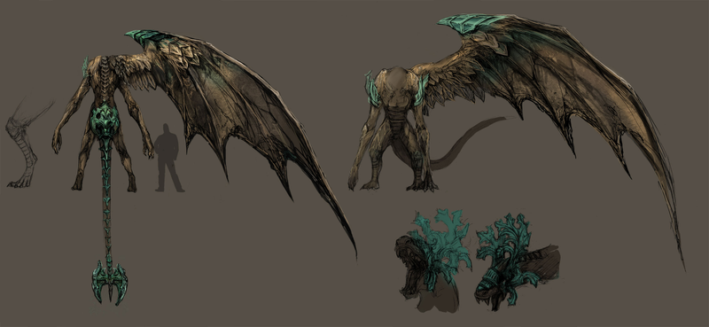 Illustration for article titled You may not Survive This Dark Souls Concept Art